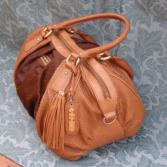 🤎 EUC Cynthia Rowley large Leather Bag - Picture 7 of 16